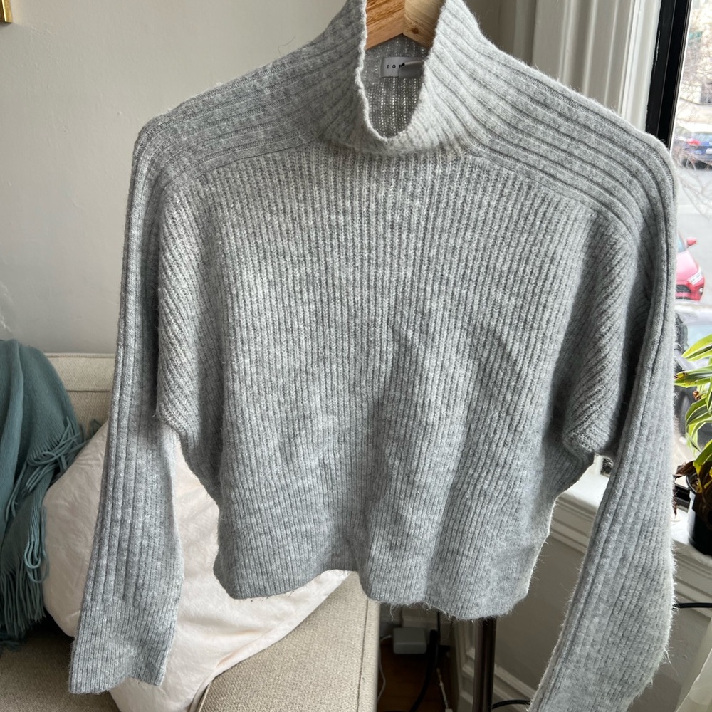topshop cropped sweater